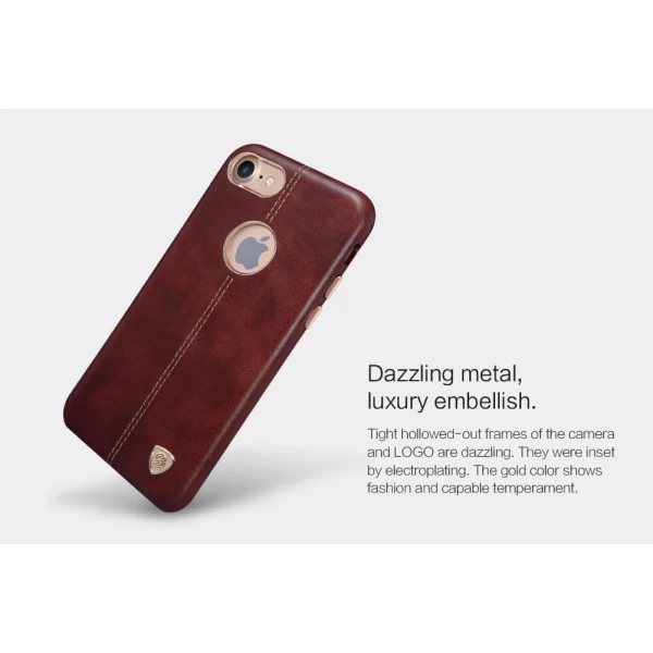 کاور محافظ چرمی نیلکین مدل Englon مناسب Apple iPhone 7