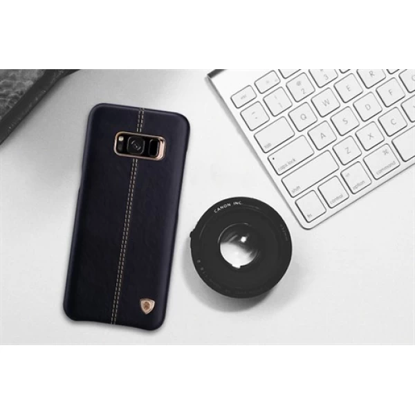 کاور محافظ چرمی نیلکین مدل Englon مناسب Samsung Galaxy S8