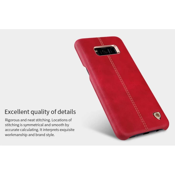 کاور محافظ چرمی نیلکین مدل Englon مناسب Samsung Galaxy S8