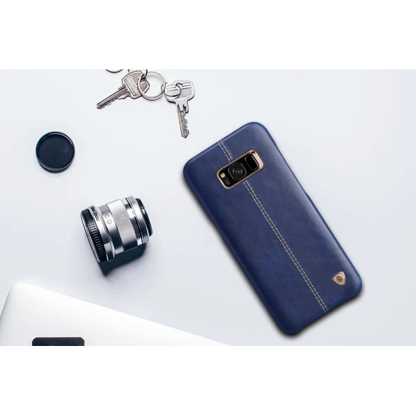 کاور محافظ چرمی نیلکین مدل Englon مناسب Samsung Galaxy S8