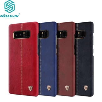 کاور محافظ چرمی نیلکین مدل Englon مناسب Samsung Galaxy Note 8