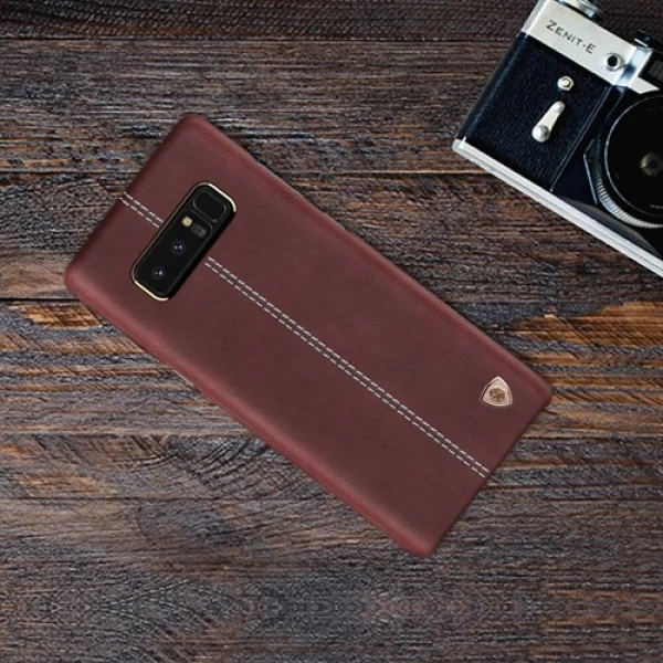 کاور محافظ چرمی نیلکین مدل Englon مناسب Samsung Galaxy Note 8