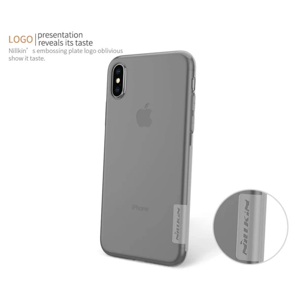 گارد ژله ای نیلکین Nature TPU مناسب Apple iPhone X