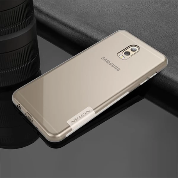 گارد ژله ای نیلکین Nature TPU مناسب Samsung Galaxy C8/J7 Plus