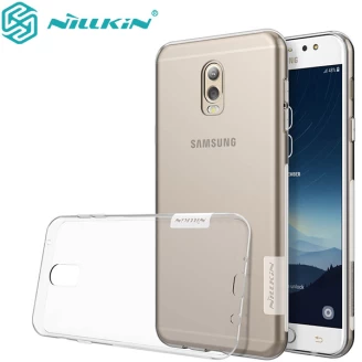 گارد ژله ای نیلکین Nature TPU مناسب Samsung Galaxy C8/J7 Plus