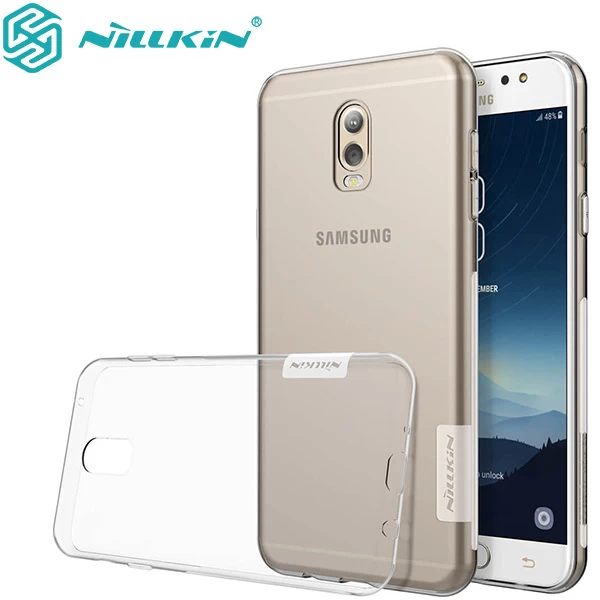 گارد ژله ای نیلکین Nature TPU مناسب Samsung Galaxy C8/J7 Plus