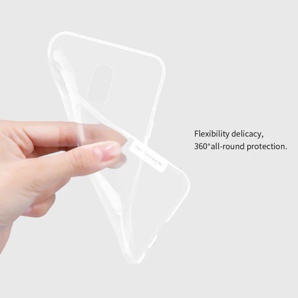 گارد ژله ای نیلکین Nature TPU مناسب Samsung Galaxy C8/J7 Plus