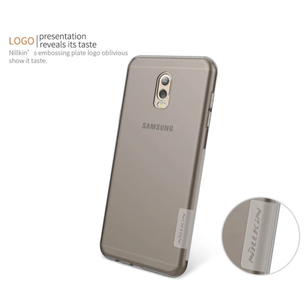 گارد ژله ای نیلکین Nature TPU مناسب Samsung Galaxy C8/J7 Plus