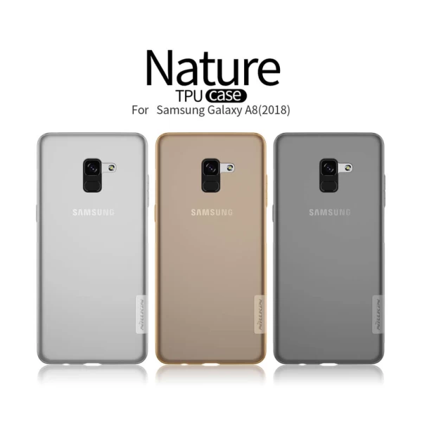گارد ژله ای نیلکین Nature TPU مناسب Samsung Galaxy A8 2018