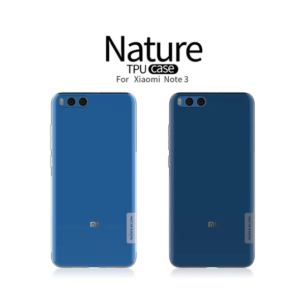 گارد ژله ای نیلکین Nature TPU مناسب Xiaomi Mi Note 3