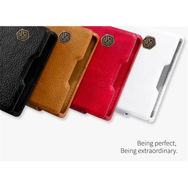 کیف چرمی نیلکین سونی Sony Xperia XA1 Nillkin Qin Leather Case