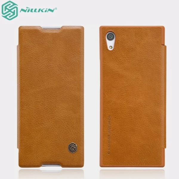 کیف چرمی نیلکین سونی Sony Xperia XA1 Nillkin Qin Leather Case
