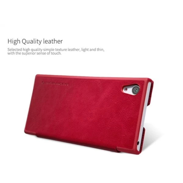 کیف چرمی نیلکین سونی Sony Xperia XA1 Nillkin Qin Leather Case