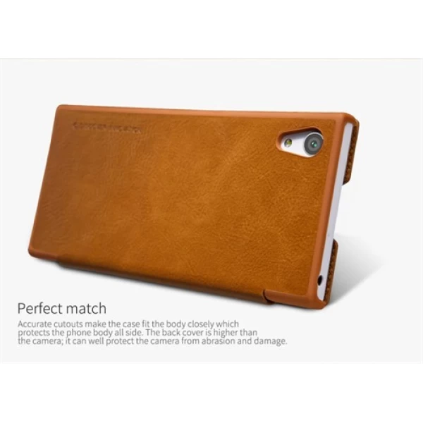 کیف چرمی نیلکین سونی Sony Xperia XA1 Nillkin Qin Leather Case