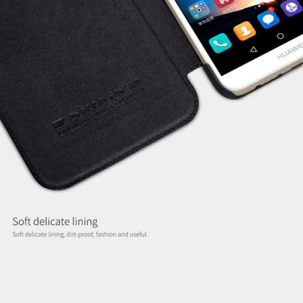 کیف چرمی نیلکین هواوی Huawei Mate 10 Lite Nillkin Qin Leather Case
