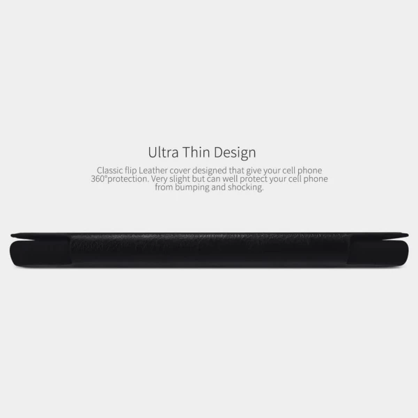 کیف چرمی هوشمند نیلکین هواوی Huawei Mate 10 Pro Nillkin Qin Leather Case