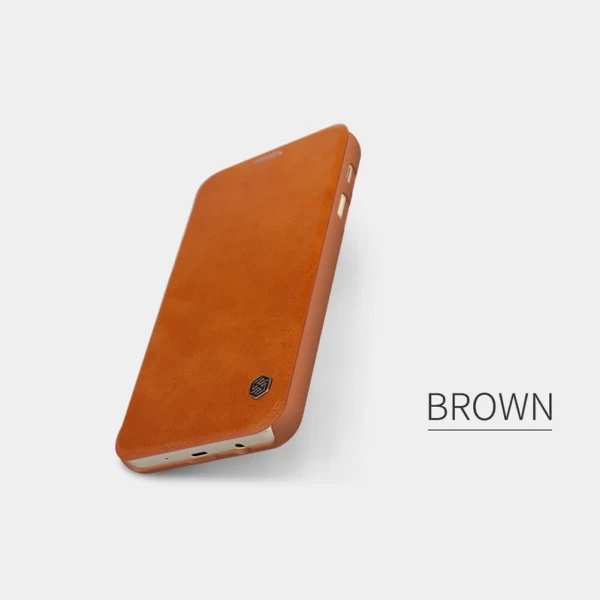 کیف چرمی نیلکین سامسونگ Samsung Galaxy C8/J7 Plus Nillkin Qin