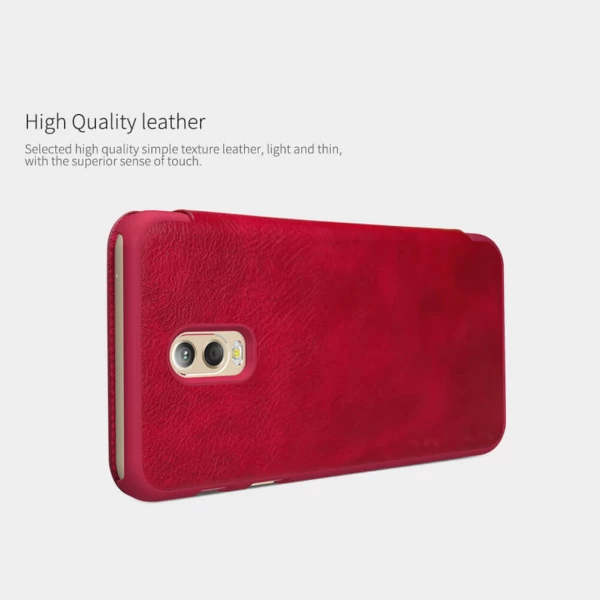کیف چرمی نیلکین سامسونگ Samsung Galaxy C8/J7 Plus Nillkin Qin