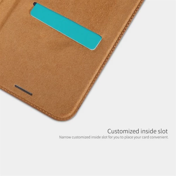 کیف چرمی نیلکین سامسونگ Samsung Galaxy C8/J7 Plus Nillkin Qin