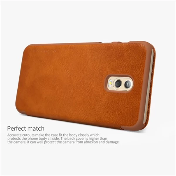 کیف چرمی نیلکین سامسونگ Samsung Galaxy C8/J7 Plus Nillkin Qin