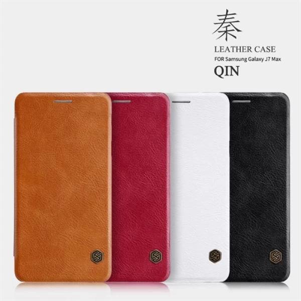 کیف چرمی نیلکین سامسونگ Samsung Galaxy J7 Max Nillkin Qin