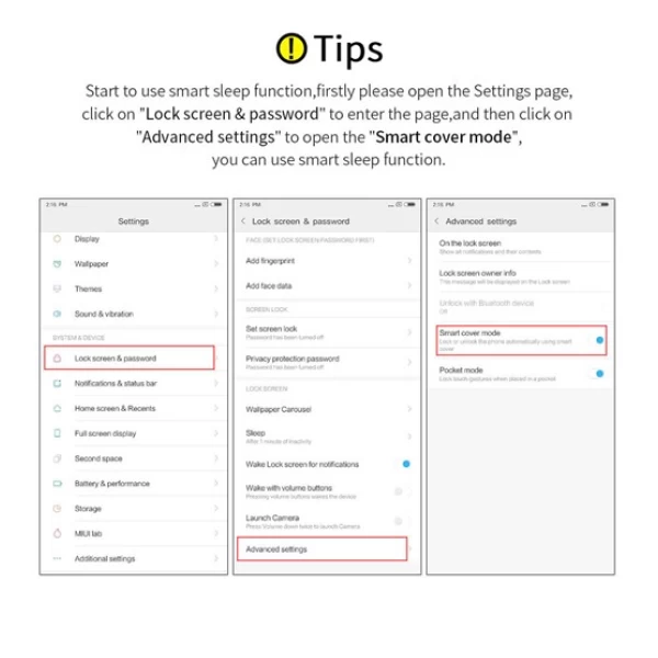کیف چرمی هوشمند نیلکین شیائومی Xiaomi Redmi Note 5 Pro Nillkin Qin