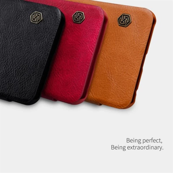 کیف چرمی هوشمند نیلکین شیائومی Xiaomi Redmi Note 5 Pro Nillkin Qin