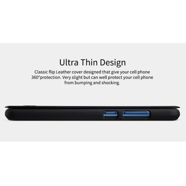 کیف چرمی نیلکین هواوی Huawei P10 Lite Nillkin Qin Leather Case