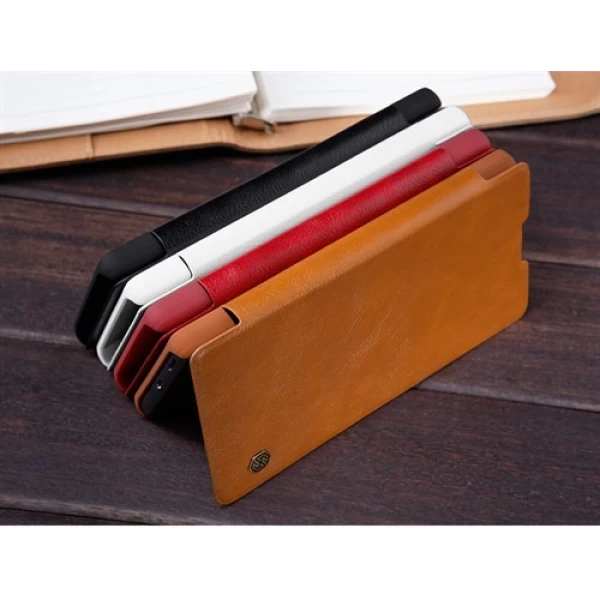 کیف چرمی نیلکین سونی Sony Xperia XA Nillkin Qin Leather Case