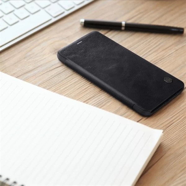 کیف چرمی نیلکین سامسونگ Samsung Galaxy A8 2018 Nillkin Qin