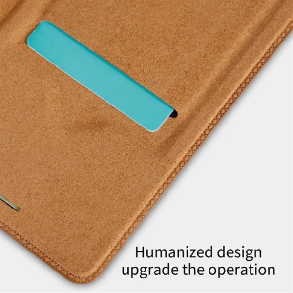 کیف چرمی نیلکین سامسونگ Samsung Galaxy A8 2018 Nillkin Qin