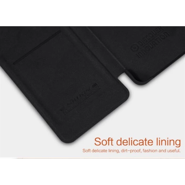 کیف چرمی هوشمند نیلکین سامسونگ Samsung Galaxy Note 5 Nillkin Qin