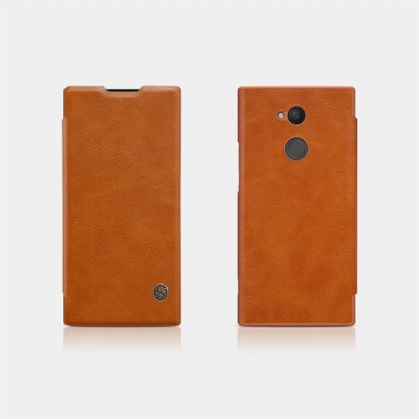 کیف چرمی نیلکین سونی Sony Xperia XA2 Ultra Nillkin Qin Leather Case