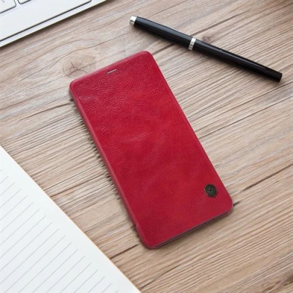 کیف چرمی نیلکین سامسونگ Samsung Galaxy A8 Plus 2018 Nillkin Qin