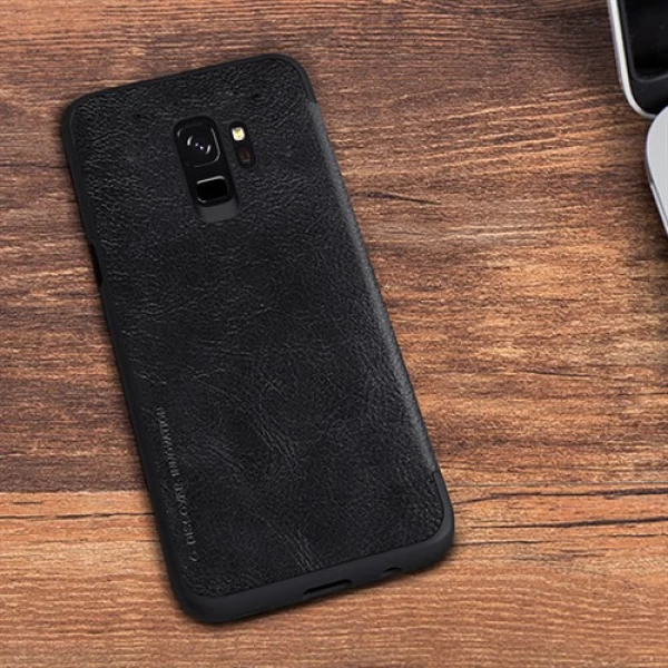 کیف چرمی نیلکین سامسونگ Samsung Galaxy S9 Nillkin Qin Leather Case