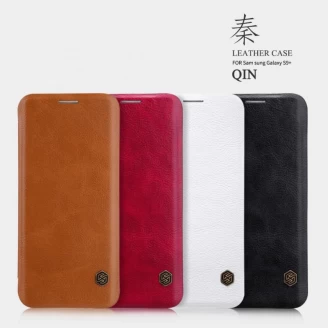 کیف چرمی نیلکین سامسونگ Samsung Galaxy S9 Plus Nillkin Qin Leather Case