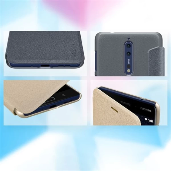 کیف کلاسوری نیلکین مدل Sparkle مناسب Nokia 8