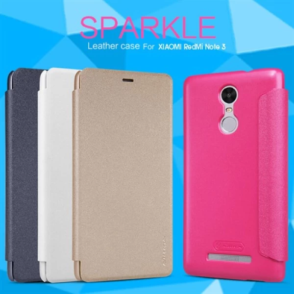 کیف کلاسوری نیلکین مدل Sparkle مناسب Xiaomi Redmi Note 3