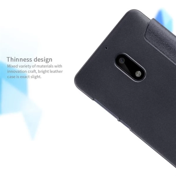 کیف کلاسوری نیلکین مدل Sparkle مناسب Nokia 6