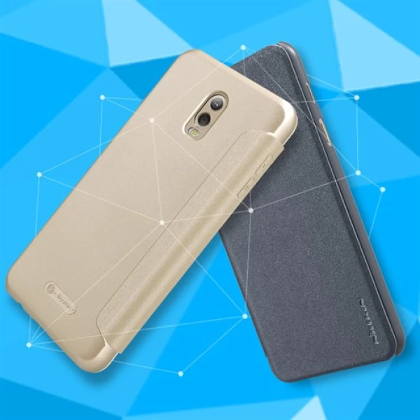 کیف کلاسوری نیلکین مدل Sparkle مناسب Samsung Galaxy C8/J7 Plus