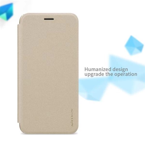 کیف کلاسوری نیلکین مدل Sparkle مناسب Samsung Galaxy C8/J7 Plus