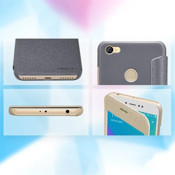 کیف کلاسوری نیلکین مدل Sparkle مناسب Xiaomi Redmi Note 5A Prime