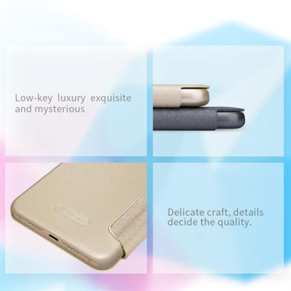کیف کلاسوری نیلکین مدل Sparkle مناسب Xiaomi Mi Note 3
