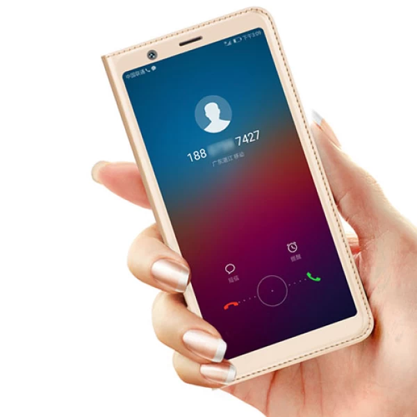 کیف چرمی هواوی Huawei Honor 7C / Y7 Prime 2018