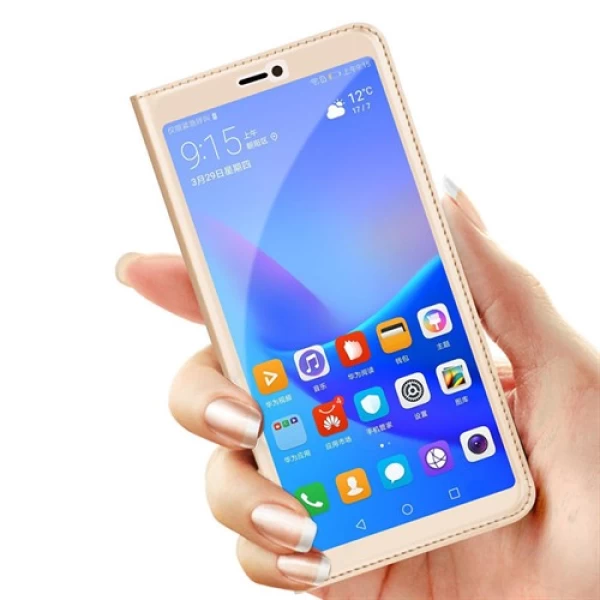 کیف چرمی هواوی Huawei Y9 2018 / Enjoy 8 Plus