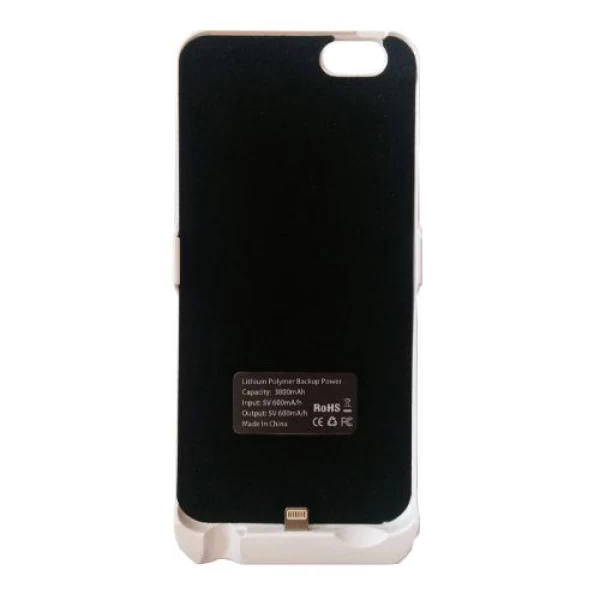 بک کاور و پاوربانک 3800 میلی آمپر مناسب Apple iPhone 6-6s