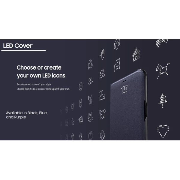 کیف هوشمند اصلی سامسونگ Samsung Galaxy S9 LED View Cover