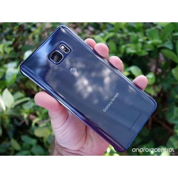 کیف کلاسوری سامسونگ مدل Clear view مناسب Note 5