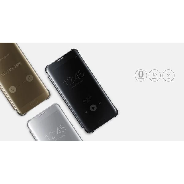 کیف کلاسوری سامسونگ مدل Clear view مناسب A7 2016