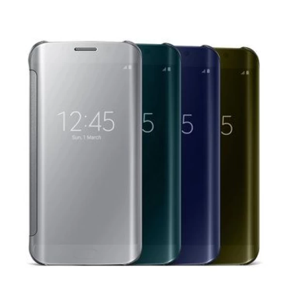 کیف کلاسوری سامسونگ مدل Clear view مناسب S7